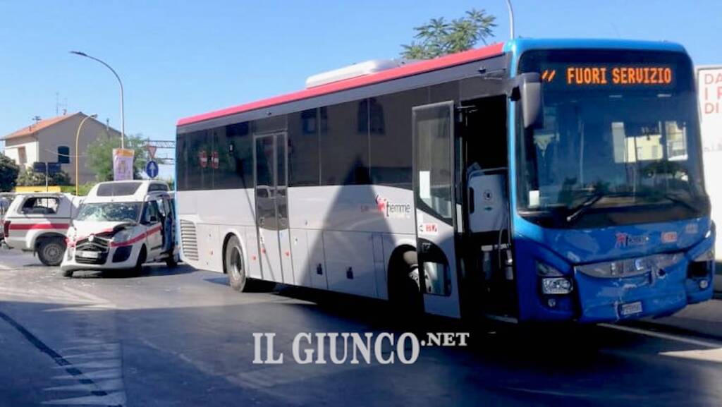 Incidente stradale Aurelia Nord - Luglio 2021