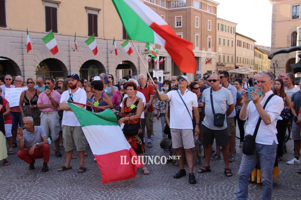 Manifestazione No Green Pass - 31 luglio 2021