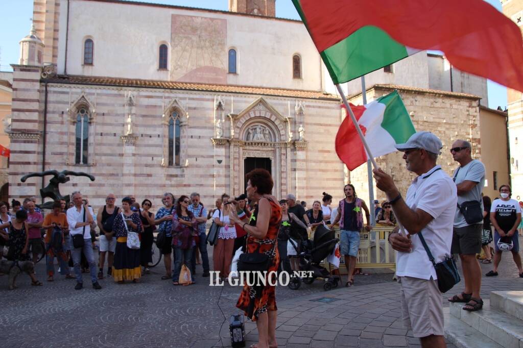 Manifestazione No Green Pass - 31 luglio 2021