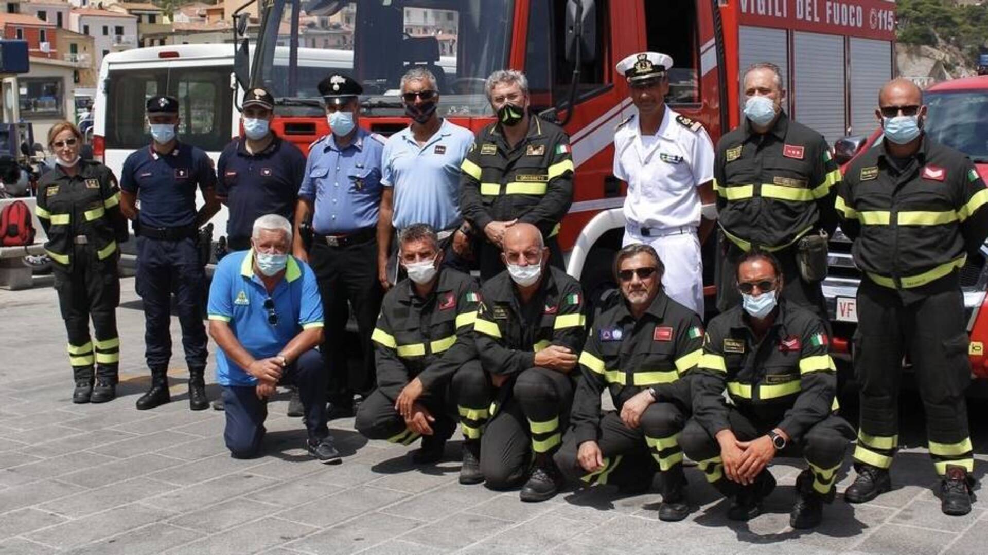 Prevenzione antincendio: attivato il presidio stagionale dei Vigili del Fuoco al Giglio