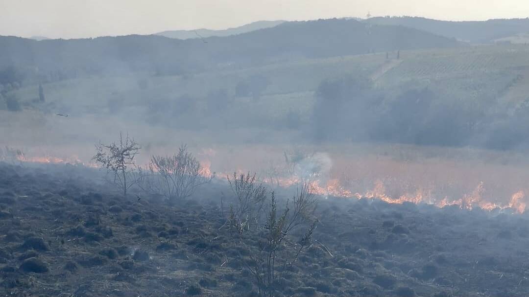 incendio Bartolina 10 agosto 2021