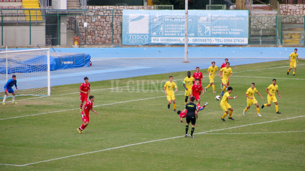 Primavera Grosseto calcio vs Viterbese 0-5