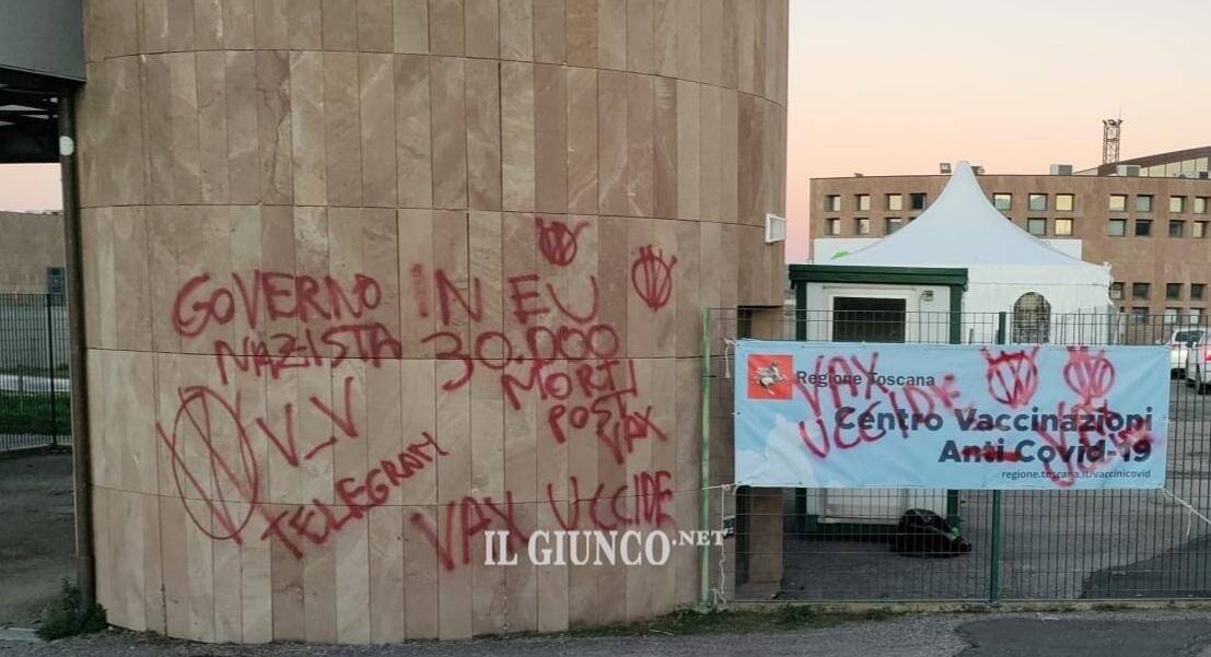 Scritte no vax - 16 dicembre 2021