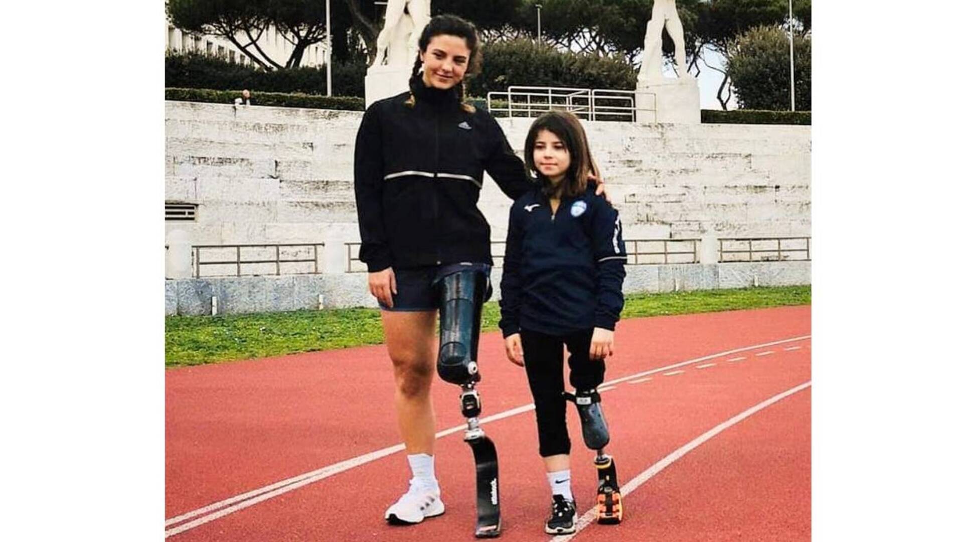 «Un sogno che si realizza»: la piccola atleta Benedetta Costantini incontra Ambra Sabatini