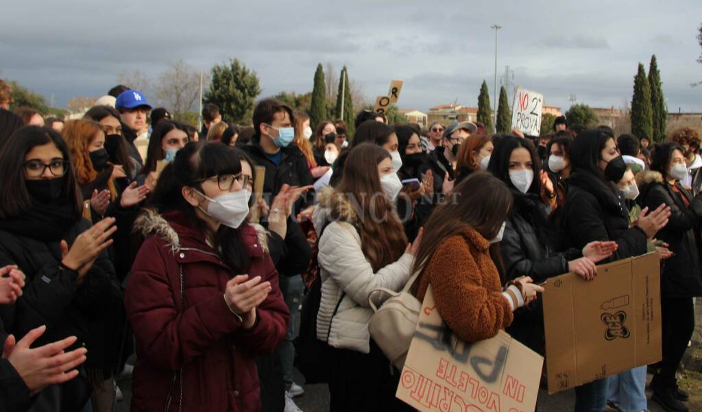 Protesta degli studenti 4 febbraio