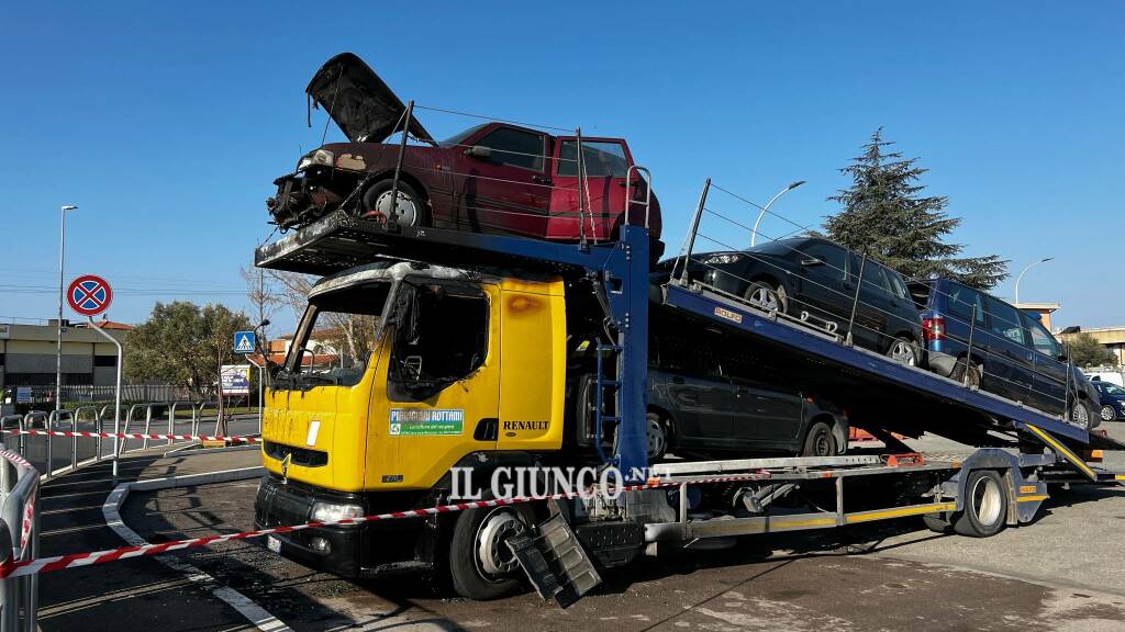 Camion a fuoco 2022 - 8 marzo