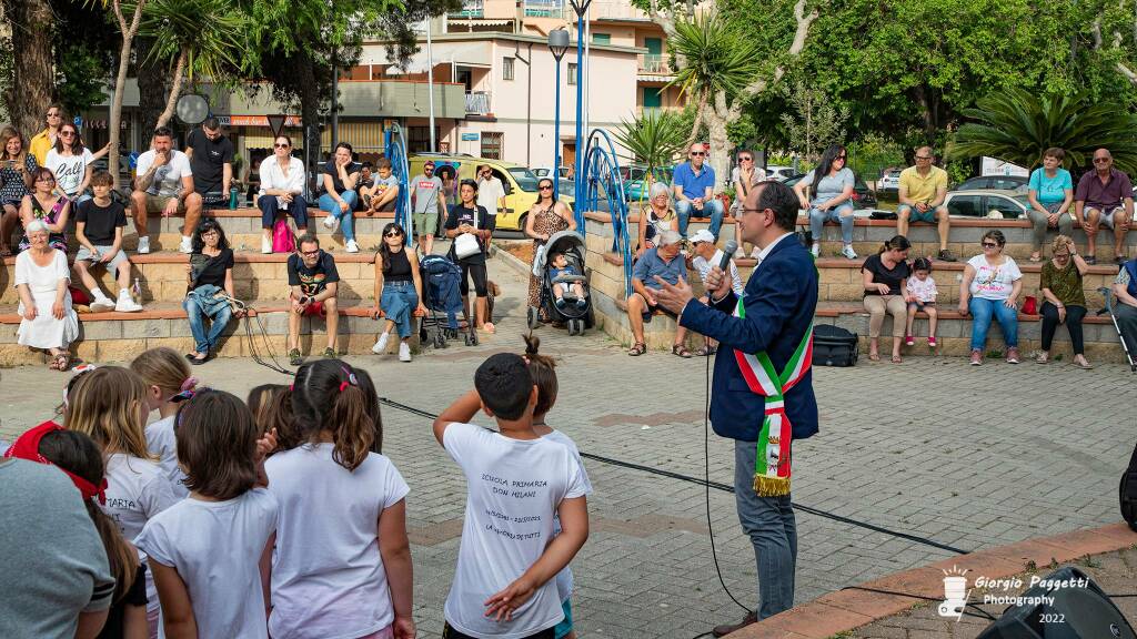 Donazione albero Giovanni Falcone