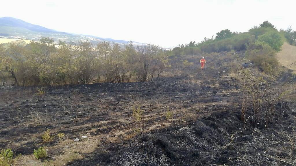 Incendio Amiata 30 luglio