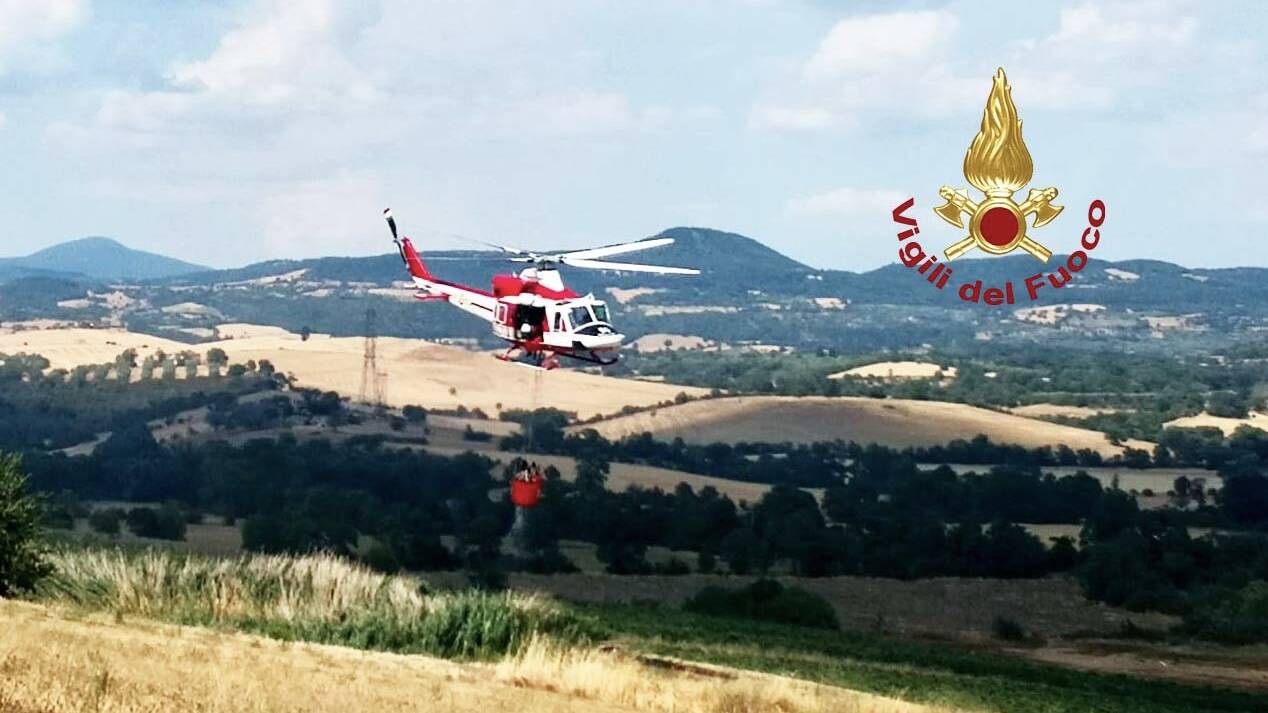 incendio Poggio alle Calle