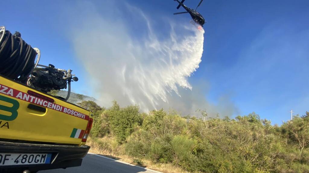 Incendio Stribugliano agosto 2022 