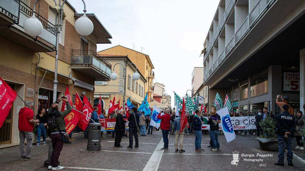 Manifestazione vertenza Venator - ottobre 2022