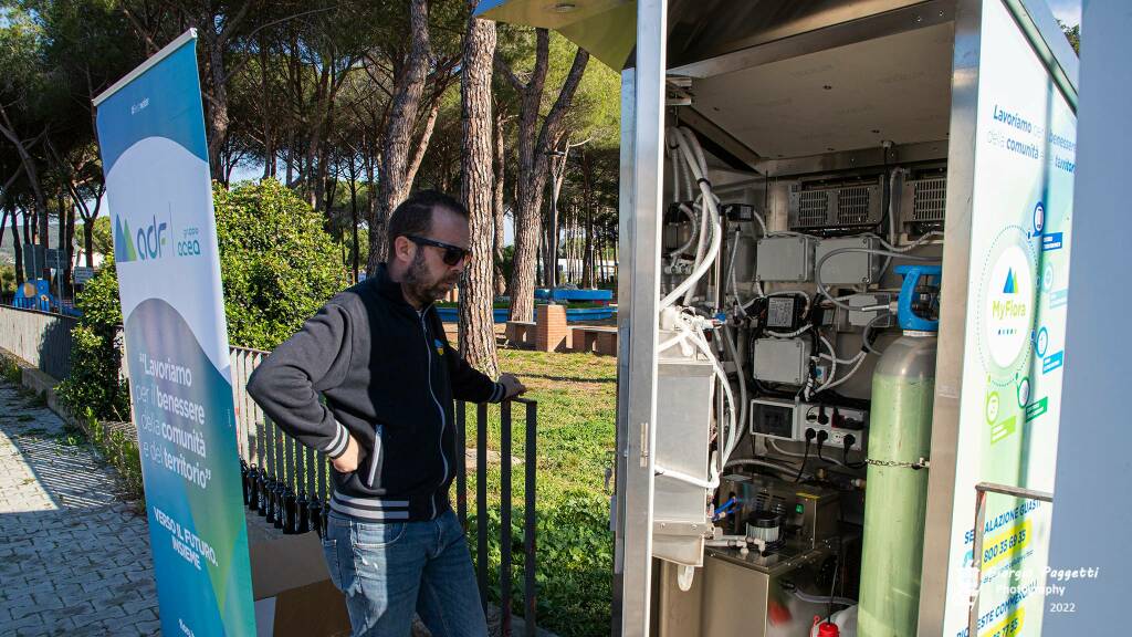 Inaugurazione casina dell'acqua Bagno di Gavorrano