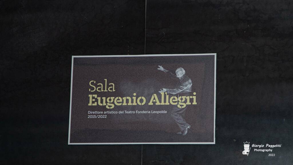 Inaugurazione sala Eugenio Allegri