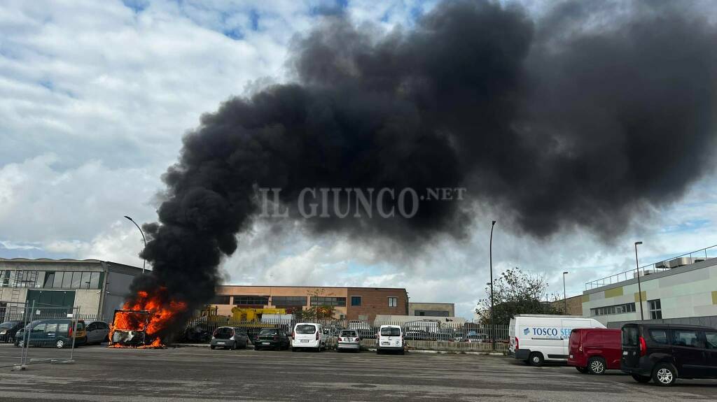 Incendio Roulotte 16 novembre