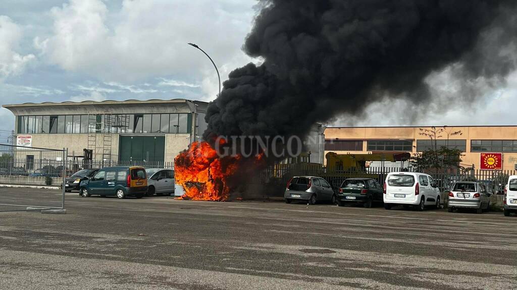 Incendio Roulotte 16 novembre