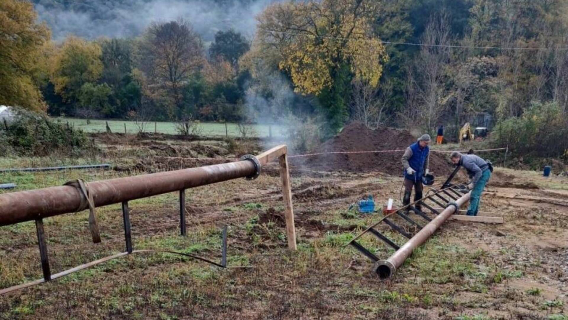 Il Fiora al lavoro per ripristinare le condotte danneggiate dal maltempo