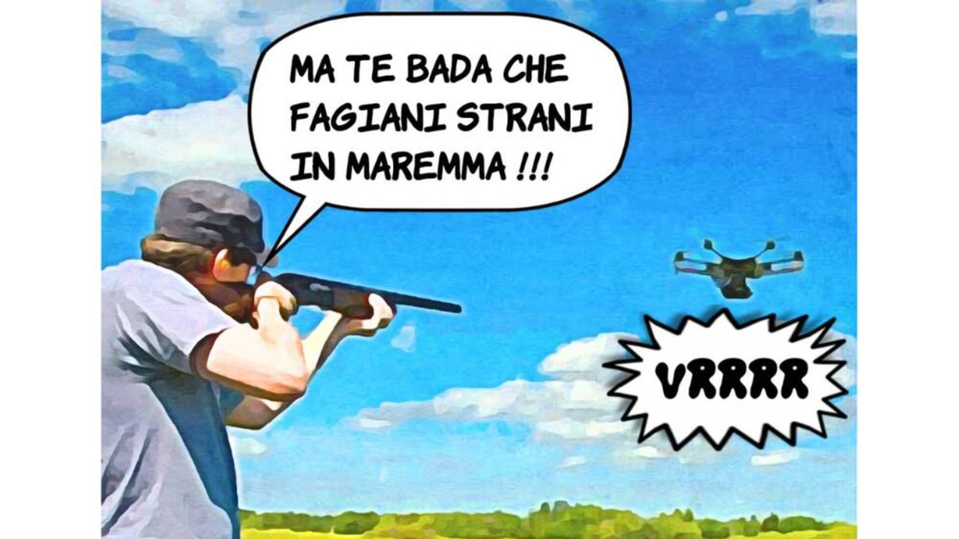 Il SupperGiunco: Abbattuto un drone cinese in Maremma