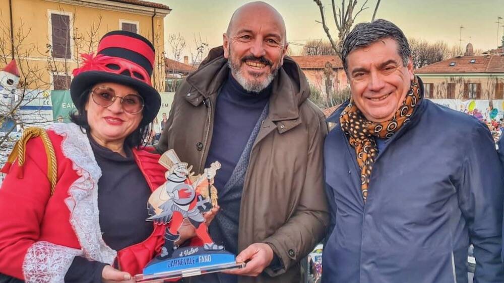 Fausto Turbanti in visita a Fano 