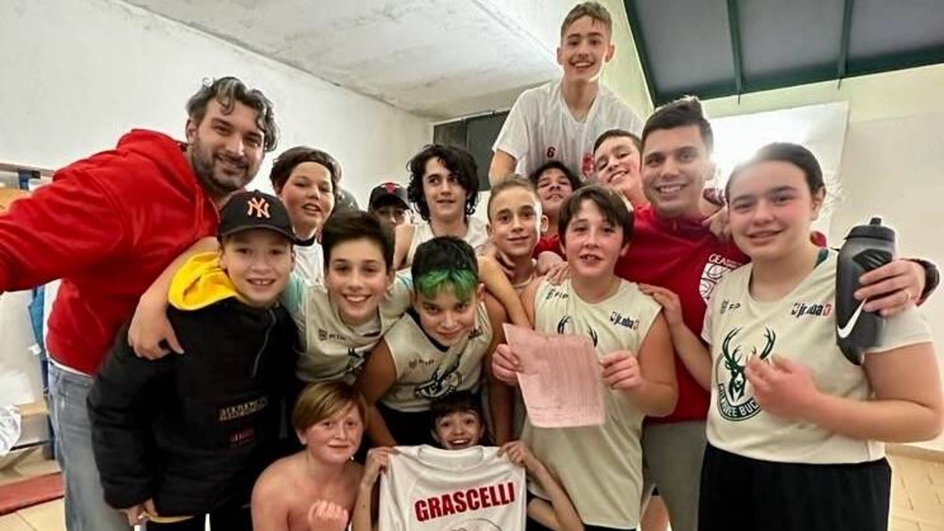 Gli Under 13 della Gea bravi e vincenti, primo successo in campionato contro l’Argentario