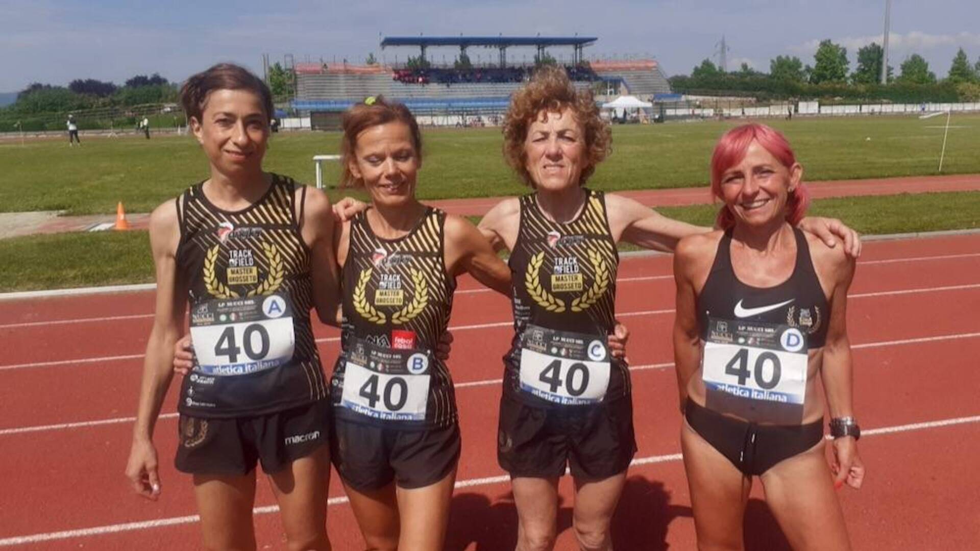 Fondo e staffette, incetta di medaglie per la Track and Field agli Italiani