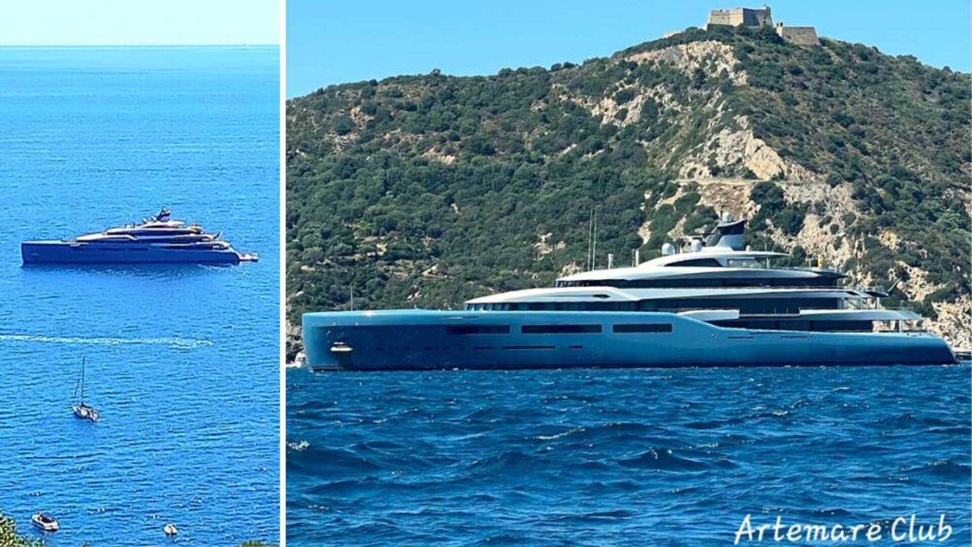 Lungo 98 metri, ha anche un campo da padel: in Maremma arrivato Aviva, il mega yacht del patron del Tottenham