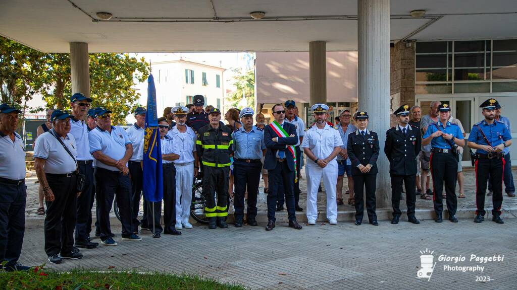 Cerimonia Piazza a mare Bandiera Blu 2023