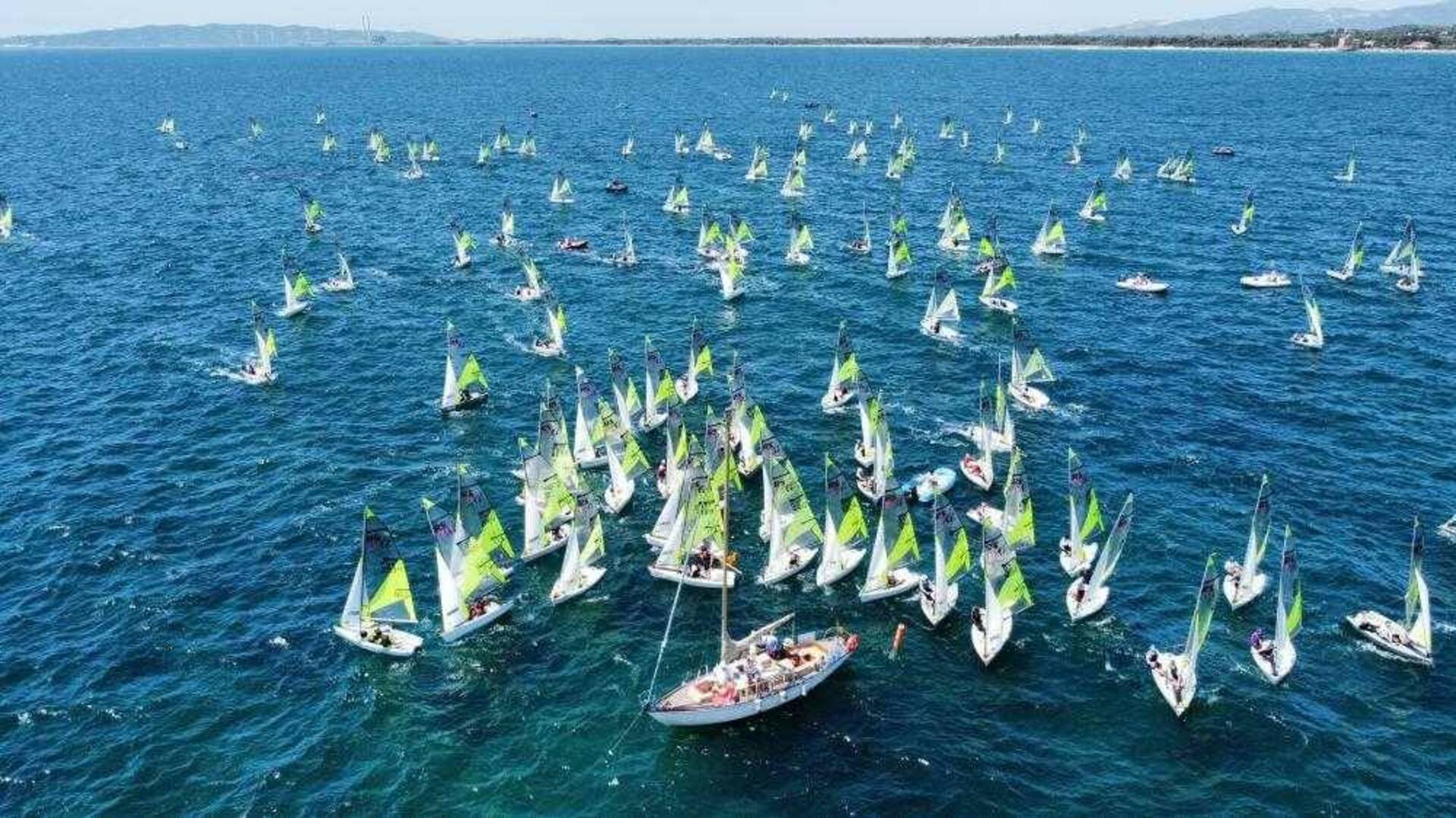 Mondiale di vela Rs Feva, successo per la regata nel golfo: «Tanto azzurro sui gradini più alti del podio»