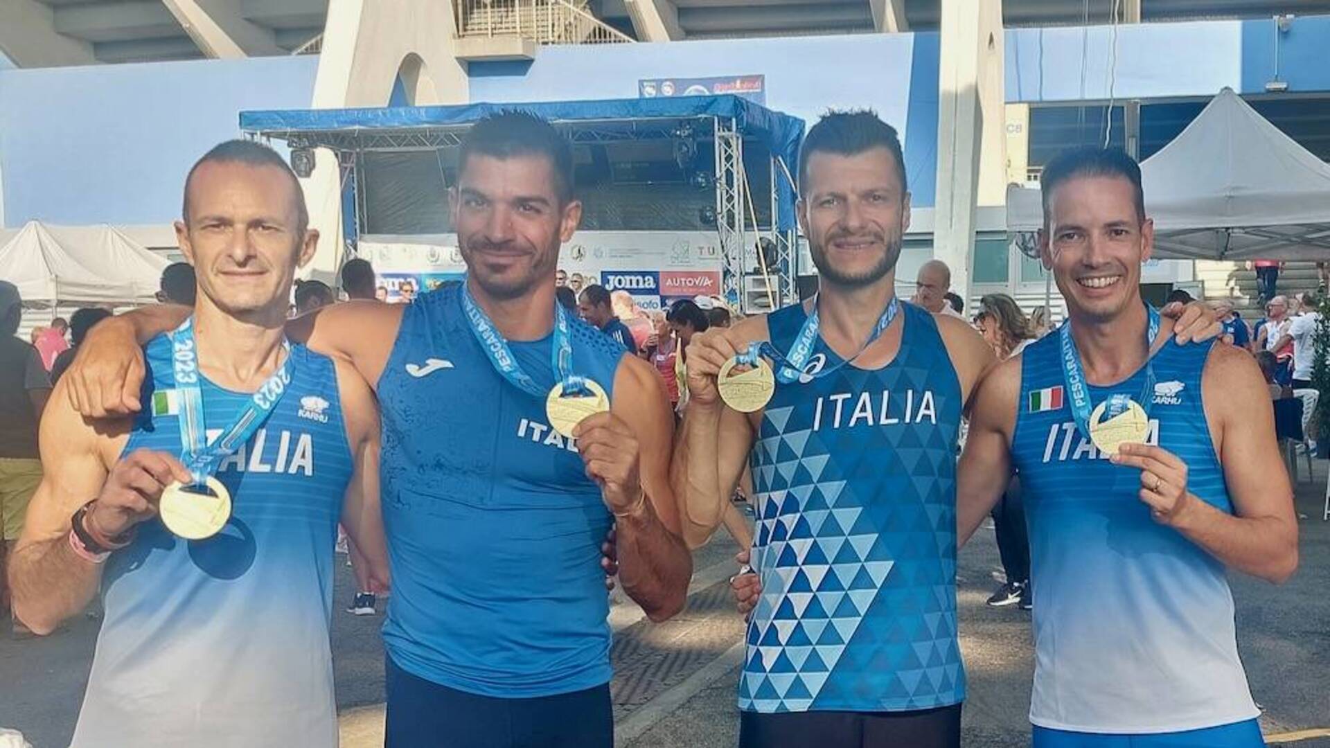 Atletica Grosseto d’oro a Pescara, Finelli e Fedi campioni d’Europa master