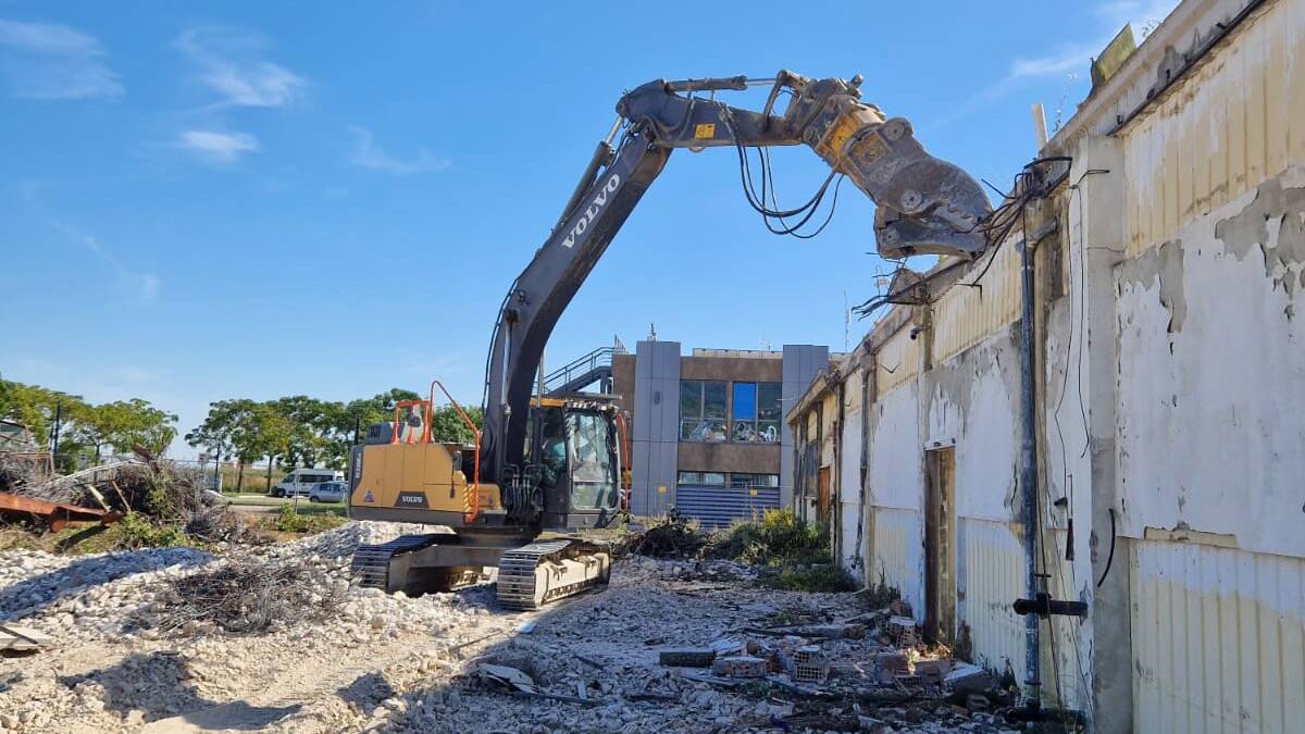 Lavori nuova Conad area ex Paoletti