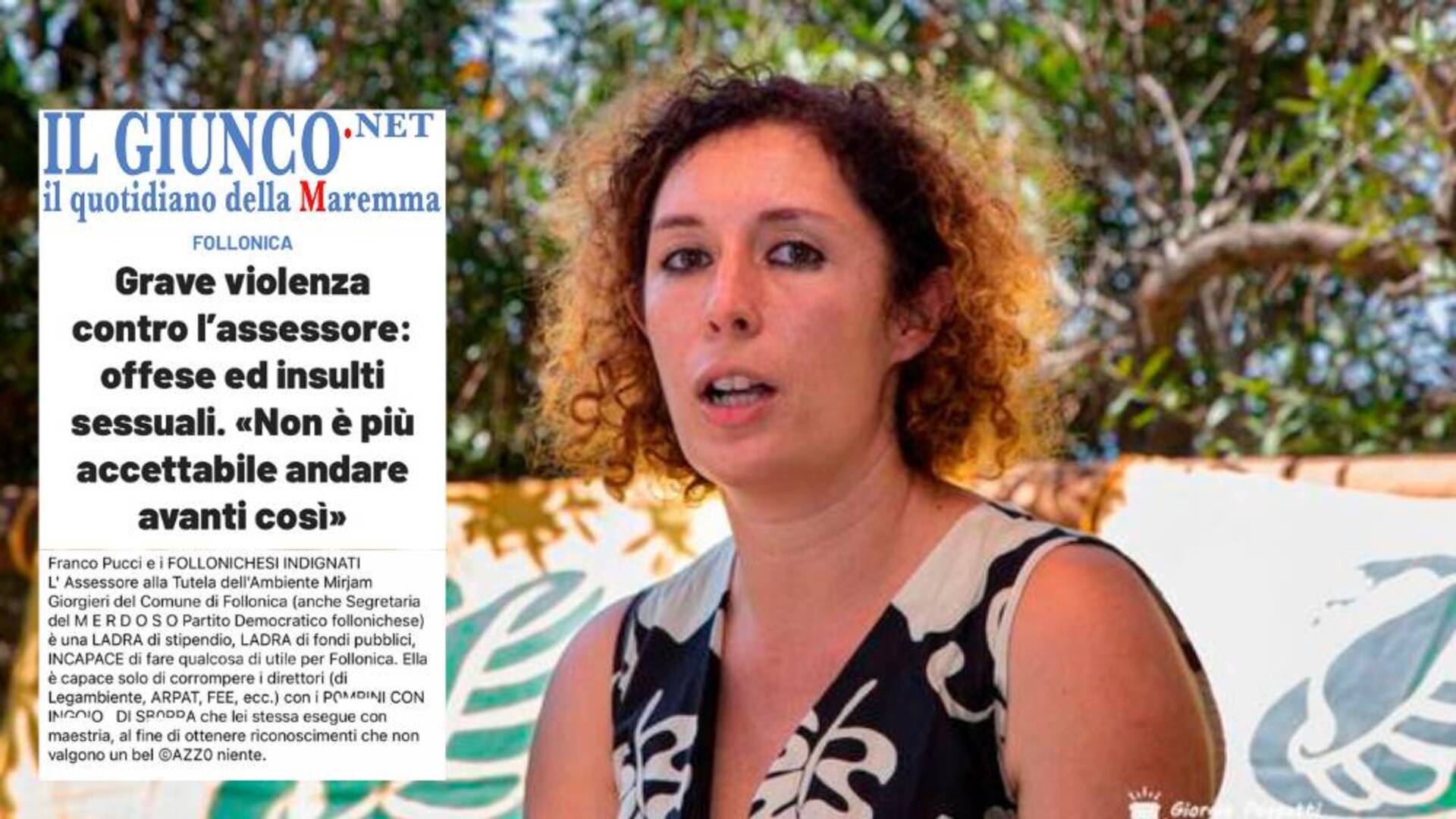 Offese all’assessore, ondata di solidarietà per Giorgieri: «Insulti inammissibili»