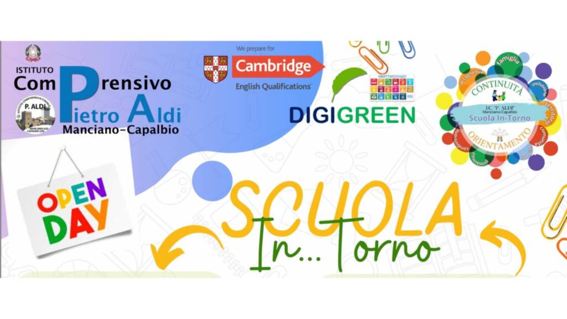 OpenDay Manciano-Capalbio: La Scuola In-Torno