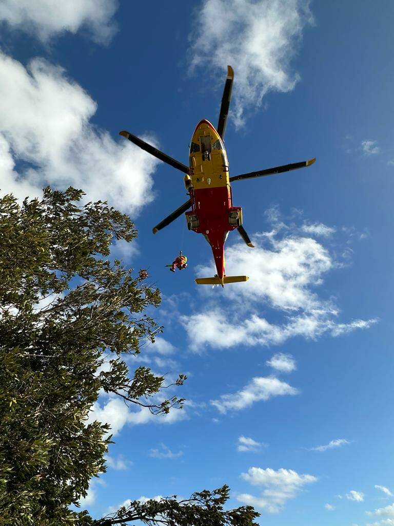 Soccorso scalatore precipitato 