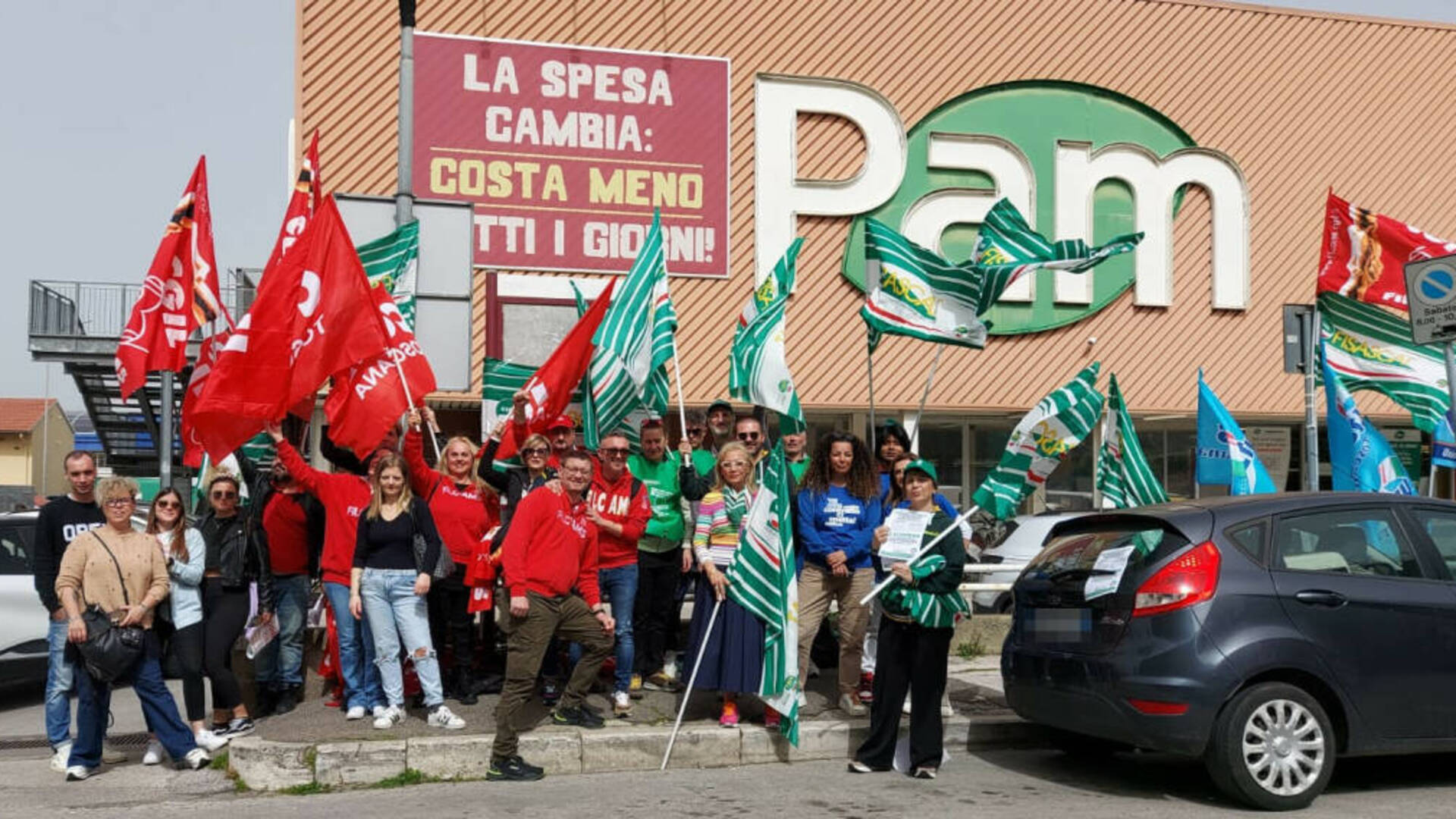 Sciopero dei lavoratori delle aziende di Federdistribuzione: braccia incrociate anche a Grosseto