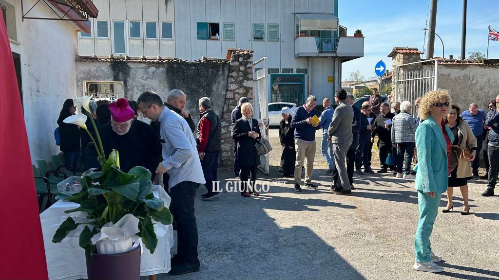 Apertura cantiere nuova Caritas