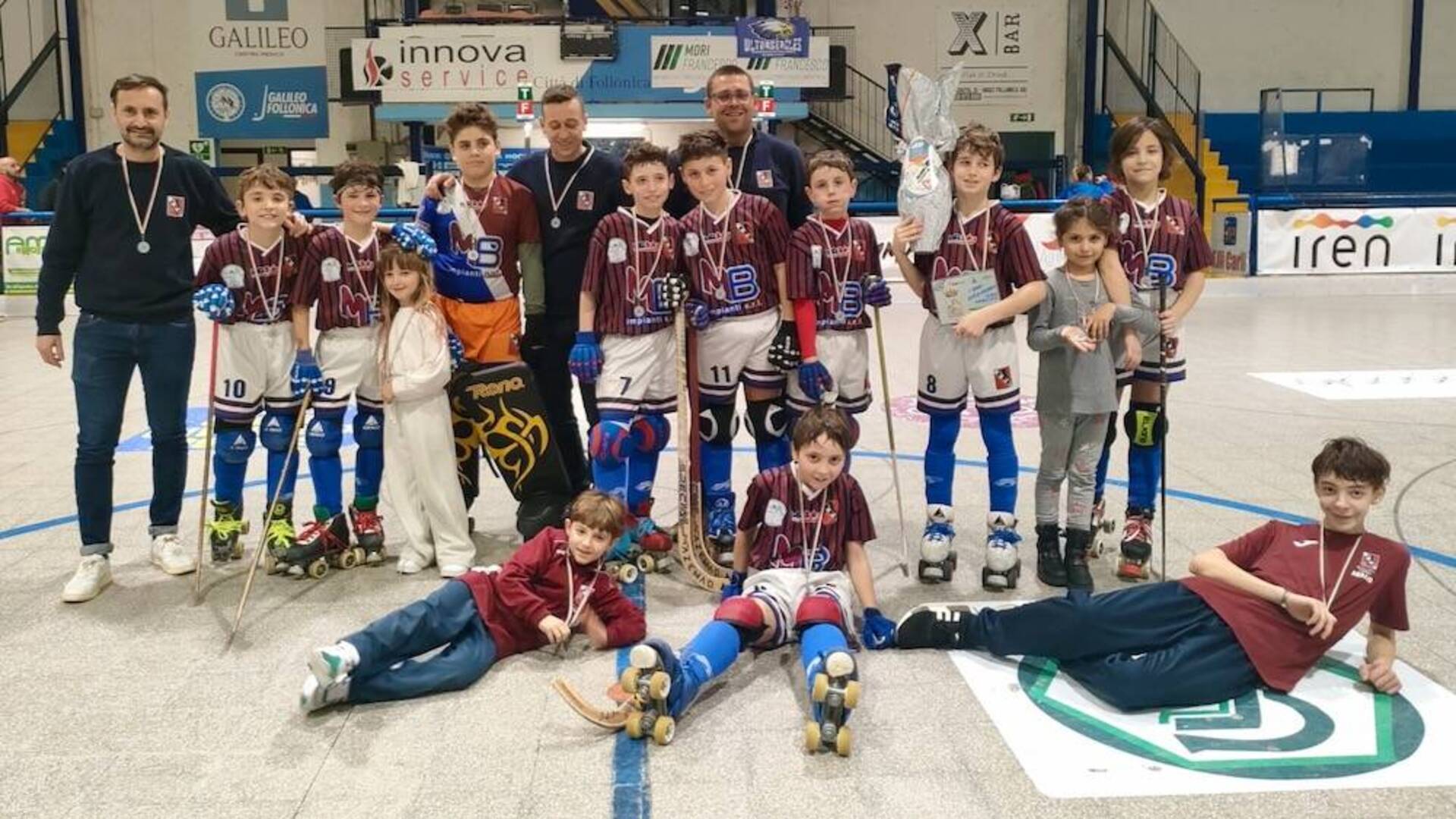 Fair play e agonismo al Torneo Città di Follonica, azzurrini sul podio