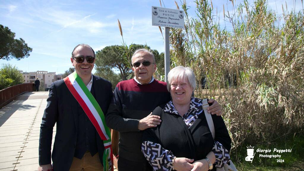 Intitolazione ponte Peppino Impastato e Felicia Bartolotta