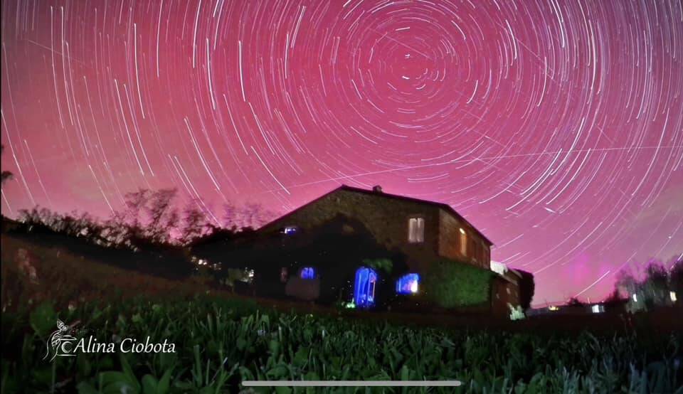 Cielo viola in Maremma