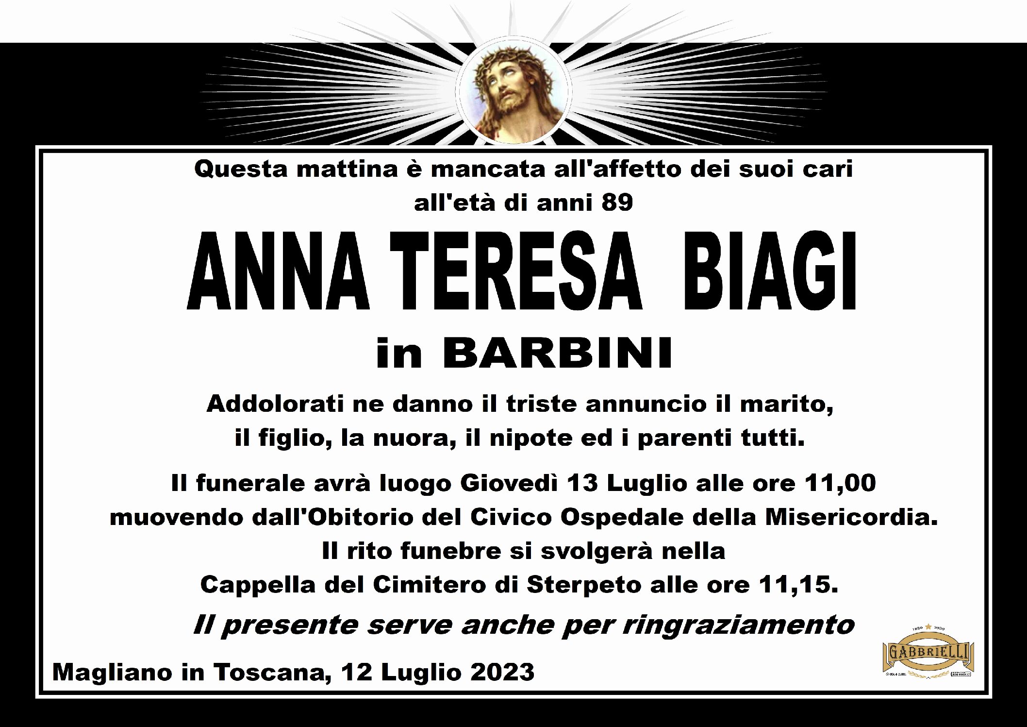 Anna Teresa Biagi